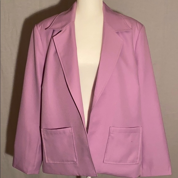 BLAIR plus size casual blazer - Picture 2 of 8